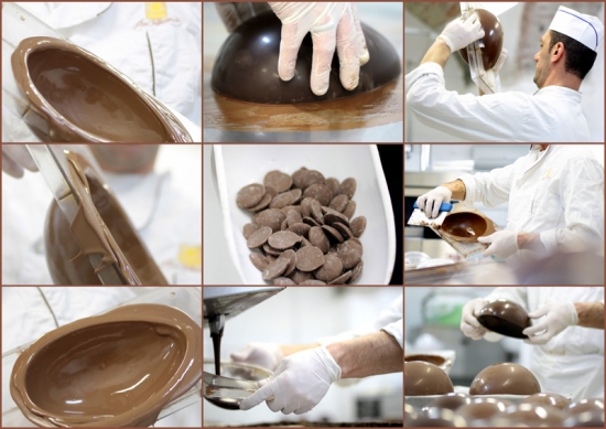 Lavorazione del cioccolato